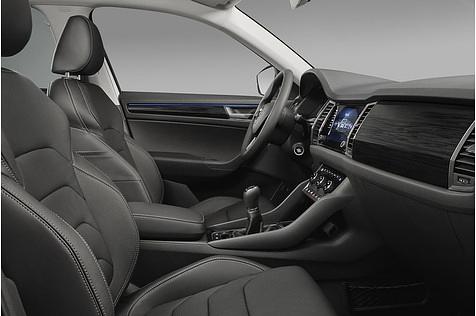 Der Innenraum des Skoda Kodiaq