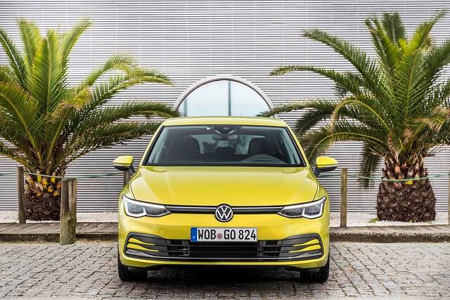 Auch der neue Golf ist sofort als Golf zu erkennen