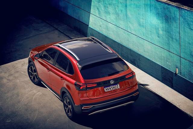 Am Heck trägt das Coupé-SUV T-Cross-Elemente