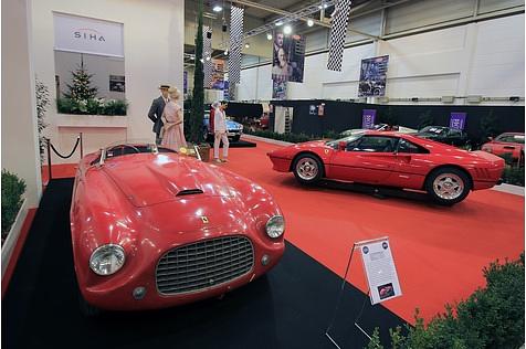 Ein Höhepunkt ist die 70 Jahre-Ferrari-Ausstellung.