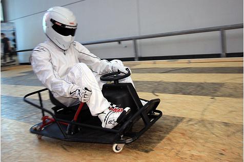 Der Razor Crazy Cart XL ist nun auch in Deutschland erhältlich und jetzt in Essen zum Testen bereit.