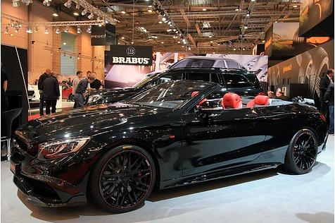 Nach zwei Jahren Abwesenheit mit drei Fahrzeugen zurück in Essen: Brabus.