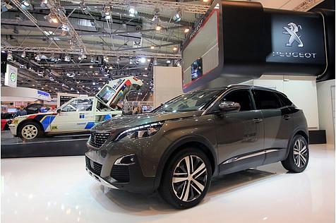 Der Peugeot 3008 GT feiert seine Deutschlandpremiere.