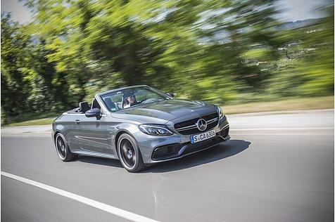 Nach 4,1 Sekunden erreicht das Mercedes-AMG C 63 S Cabriolet die 100 km/h