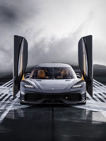 Der Gemera bietet ein für Koenigsegg neuartiges Scheinwerferdesign