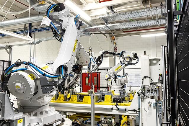 Im Volvo-Werk in Gent ist die Akkufertigung angelaufen