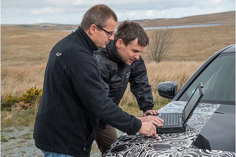 BMW Entwickler bei der Arbeit