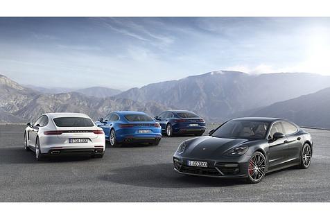 Porsche Panamera 4 E-Hybrid - die neue Panamera-Familie