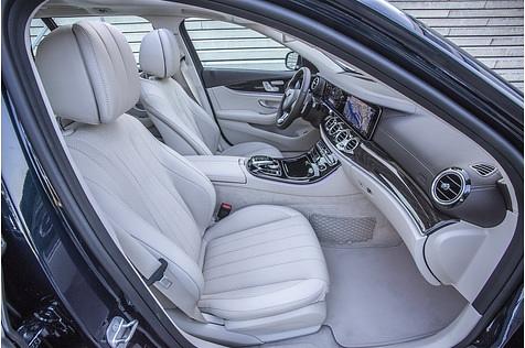 Mercedes E 250 T - Luxus auch vorne