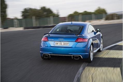 Audi TT RS - von hinten immer noch rundlich