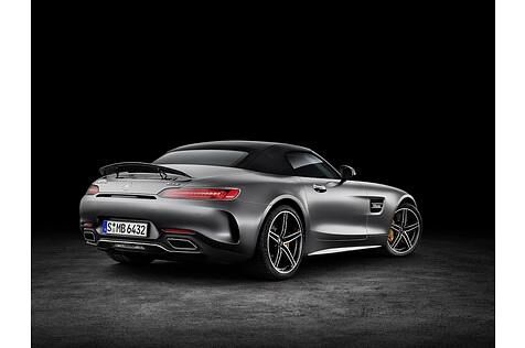 Mercedes AMG GT C Roadster - mit breitem Heck