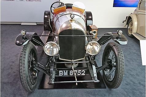 Heute steht er im Bentley-Werk in Crewe.