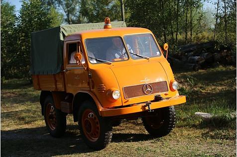 Unimog Baureihe 401 von 1952 - gerade einmal 3,05 Meter lang