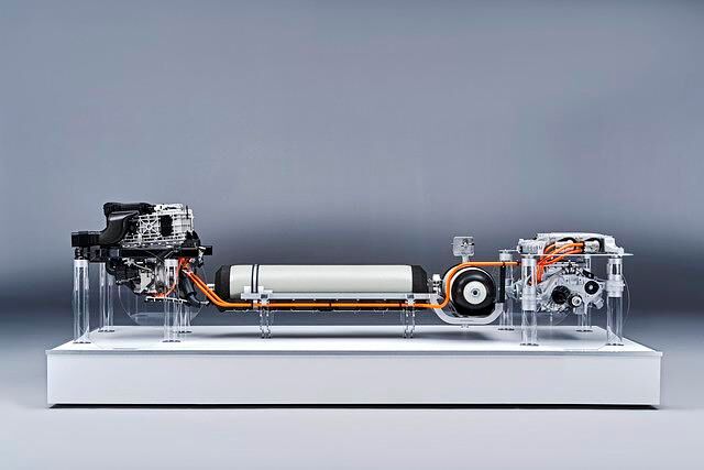 Der Antriebsstrang soll im künftigen Hydrogen-X5 zum Einsatz kommen