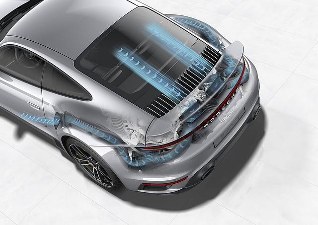 Ansaugung der Verbrennungsluft beim Porsche 911 Turbo S (992)
