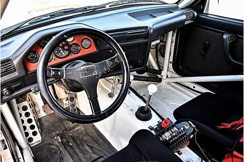 Puristisches Cockpit