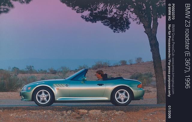 BMW-Roadster-Vergnügen in Großserie bot ab 1995 der BMW Z3
