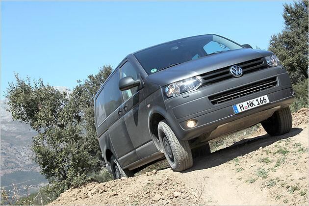 Transporter für den harten Geländeeinsatz: Der VW Rockton