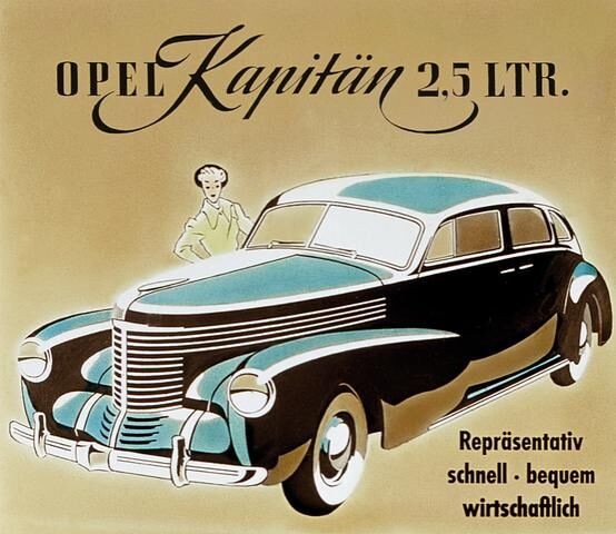 Opel darf ab dem 25. Juli 1947 wieder die Pkw-Produktion aufnehmen