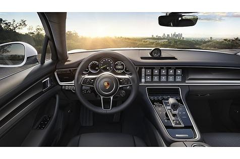Typisches Panamera-Cockpit