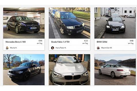 Croove - zunächst werden in München private Autos vermietet