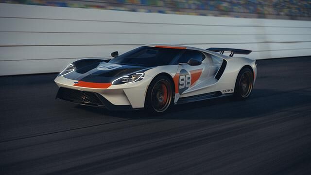 Ford GT Heritage Edition - Weg von Le Mans 