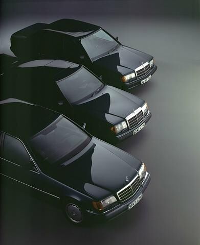 Der W124 zwischen W201 und W140