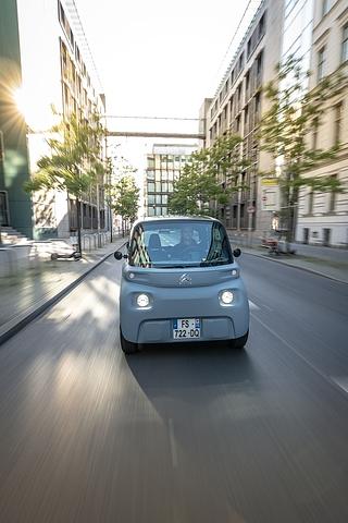Mit einer Batterieladung kommt der Citroën Ami bis zu 75 Kilometer weit