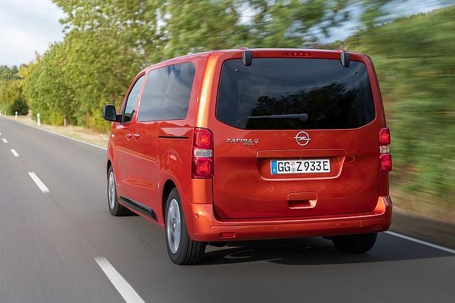 Den Opel Zafira-e Life gibt es in drei Längen