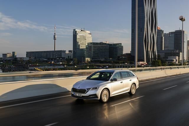 Eine andere Alternative im Octavia-Programm ist die Erdgasversion G-Tec