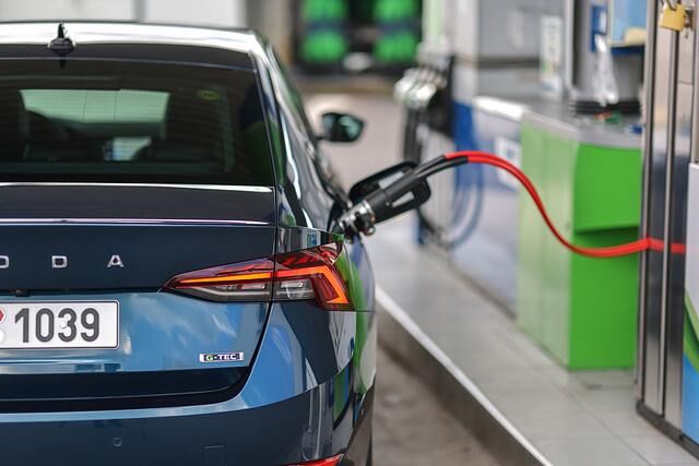 An dem vergleichsweise großmaschigen Erdgas-Zapfsäulennetz in Deutschland wird auch der Octavia G-Tec nichts ändern