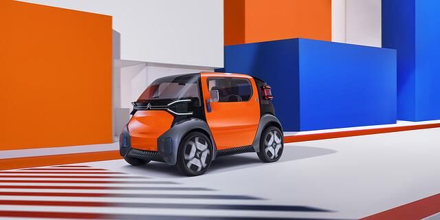 Auf dem Genfer Salon 2019 debütiert im März das schon seriennahe, zweisitzige und elektrisch angetriebene Citroen Ami One Concept