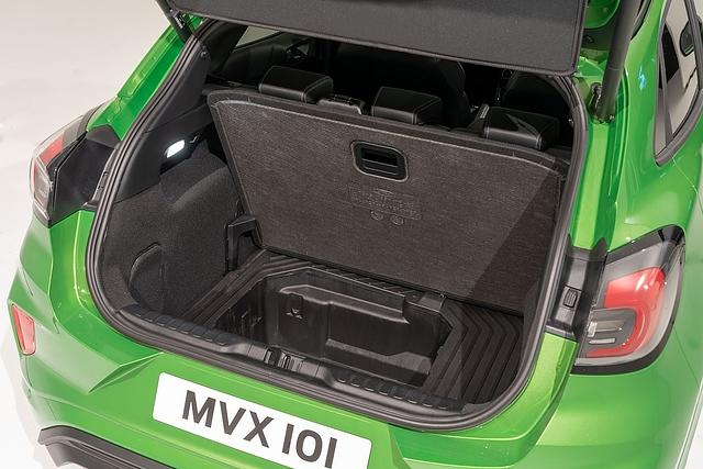 Auch im Ford Puma ST gibt es die 81 Liter große Mega-Box