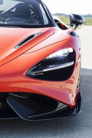 Der böse Blick ist auch McLaren 765LT gerechtfertigt