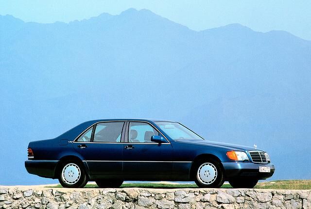 Der Mercedes W 140 wird oft mit Helmut Kohl assoziiert