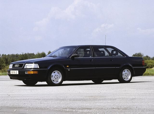 Audi klopfte mit dem V8-Modell energisch an die Tür zur Premium-Klasse