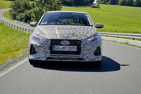 Erprobung Hyundai i20 N - Korea-Wiesel