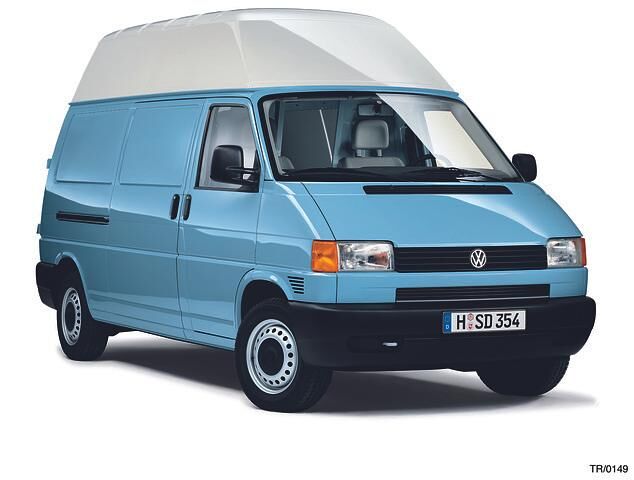 Den Transporter gab es auch als Hochdachmodell