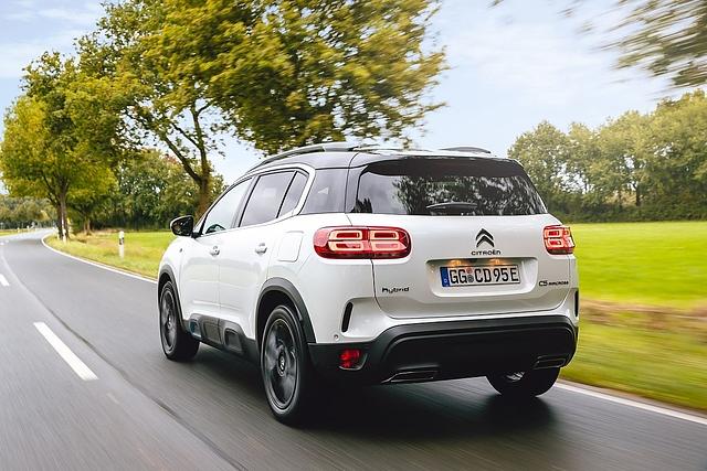 Auch dieser C5 Aircross hat das \"Citroën Advanced Comfort\" (CAC) Fahrwerk
