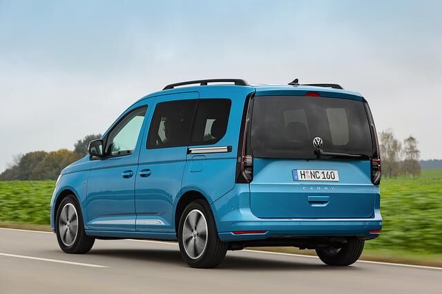 Der Caddy wird in zwei Längen angeboten