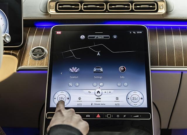 Das OLED-Display ist sehr scharf