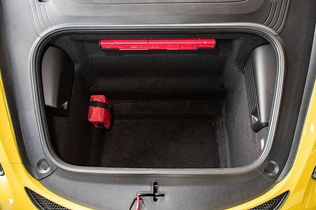 Der Kofferraum vorne fasst 150 Liter