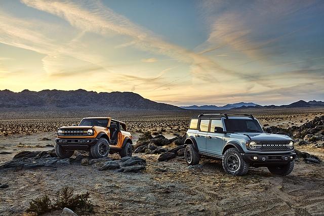 Den Ford Bronco gibt es in mehreren Varianten
