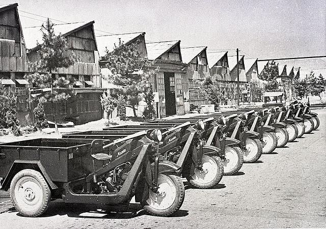 Der Anfang 1930 mit dem Mazda GO