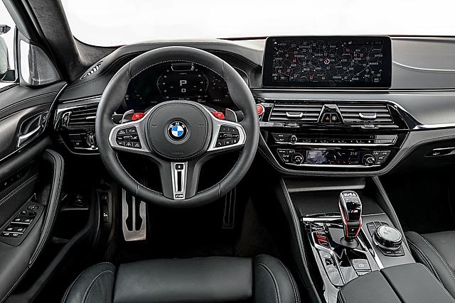 Der Innenraum des BMW M5 Competition gleicht dem des BMW M8