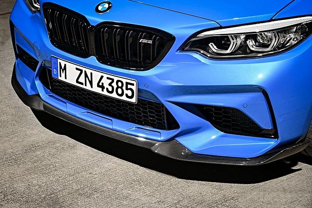 Der BMW M2 CS hat auch ein adaptives Fahrwerk