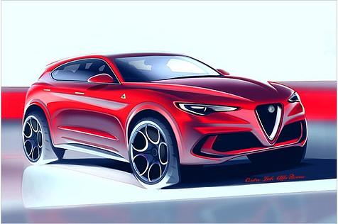 Die Design-Skizze sieht etwas Coupé-hafter aus als das Endprodukt