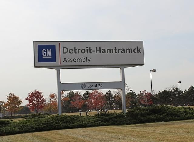 Die Elektromobile werden in der Hamtramck Fabrik in Detroit gefertigt