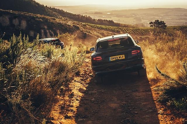 Bentley Bentayga Erprobung
