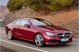 Das neue Mercedes E-Klasse Coupé mit Details zu Maßen, Motoren und Fahrwerken